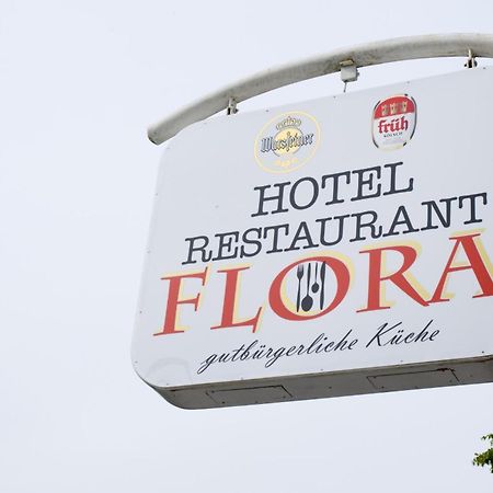 Hotel Flora Dormagen Exteriör bild